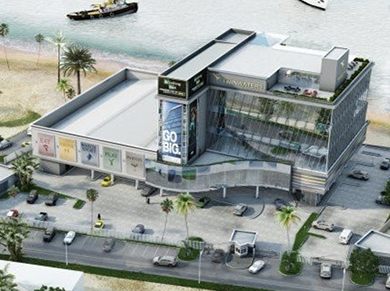 Twin water entertainment removable wall partition Twin water entertainment removable wall partition